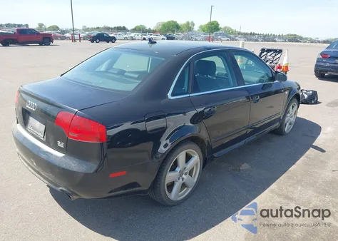 2008 Audi A4 3.2 из США, поврежденный, VIN WAUDH78E68A045286